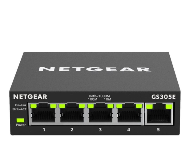 Netgear 5p GS305E (5x10/100/1000Mbit) - 495132 - zdjęcie